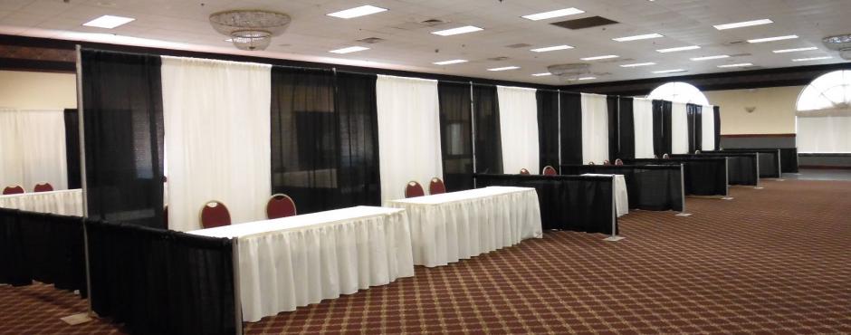 Space for 66 booths for you trade show!