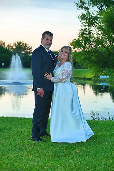 Bride Groom Outdoors